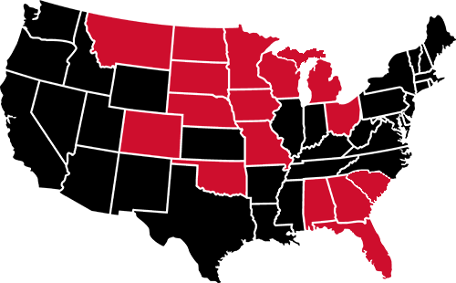 Anderson Underground Service Map